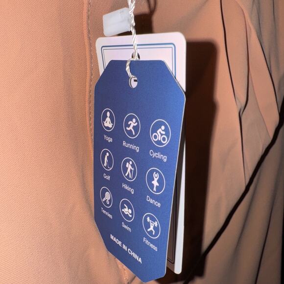 Daceslon Womens Wide Leg Pants Pleated Size Small New With Tags Elastic Back - Picture 4 of 8